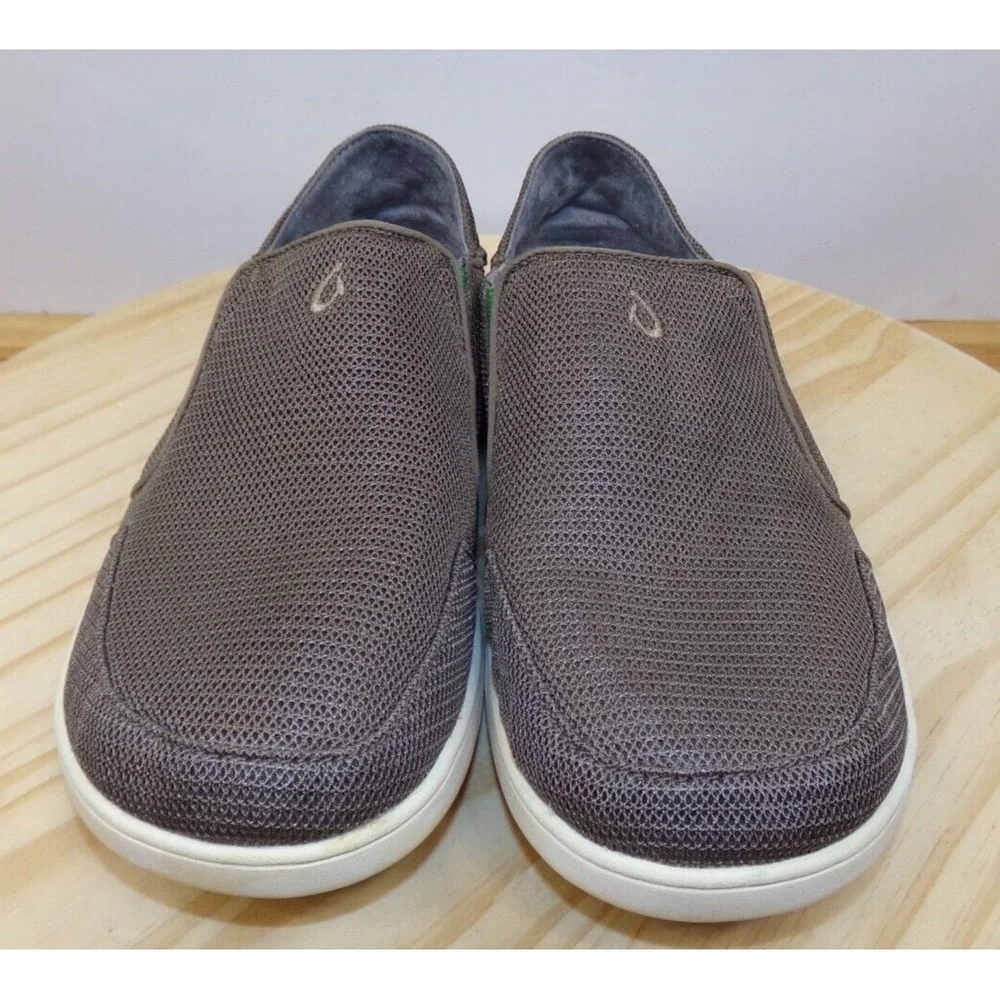 Olukai Nohea Mesh Slip On Shoes Mens Brown Size 9.5‎ Casual Loafers